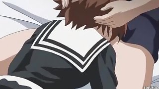 Anime Brother and Sister Fuck Hard after Class