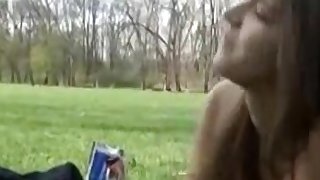 Girl in park paid for sex