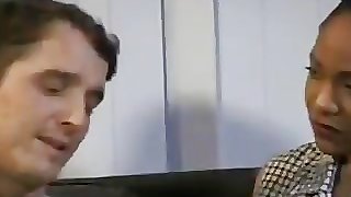 White guy fucking black girl