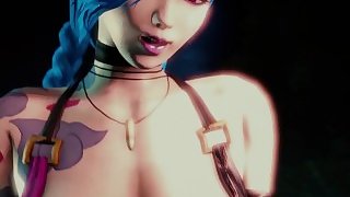 Jinx Sex with Creampie with sound