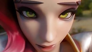 Sombra overwatch POV fuck