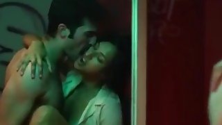 Hot passionate makeout