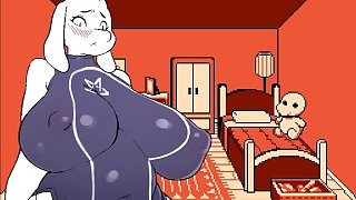 UdderTale porn game (Great Ending) part 1