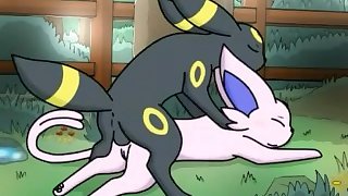 Espeon and Umbreon