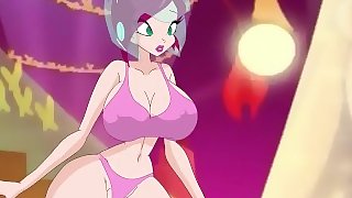 Winx club Tecna and Musa sex