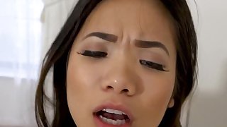 PropertySex - Petite Asian real estate agent takes big cock