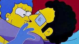 Simpsons Porn - Marge and Artie afterparty