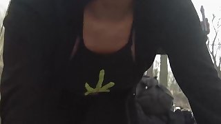 Public Cum Walk at 420 - Montreal Sexplorations