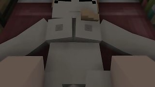 Minecraft: Alex Getting Her Pussy Filled With Cum
