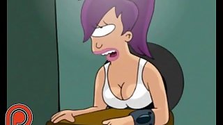 Futurama porn - turanga leela fucked in sex box and creampie by fry