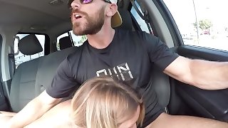 Fucking in Public Drive Threw Car Wash
