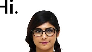 MIA KHALIFA - I Invite You To Check Out A Closeup Of My Perfect Arab Body