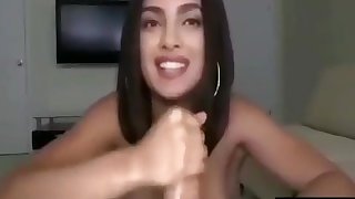 Bollywood actress Priyanka Chopra Hot Blowjob / Handjob Making Cum